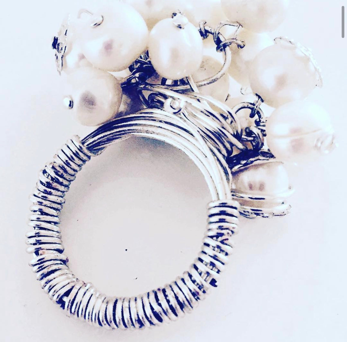Pearl Statement ring