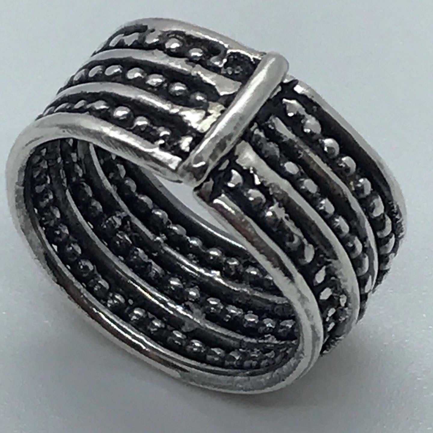 Seven band ring